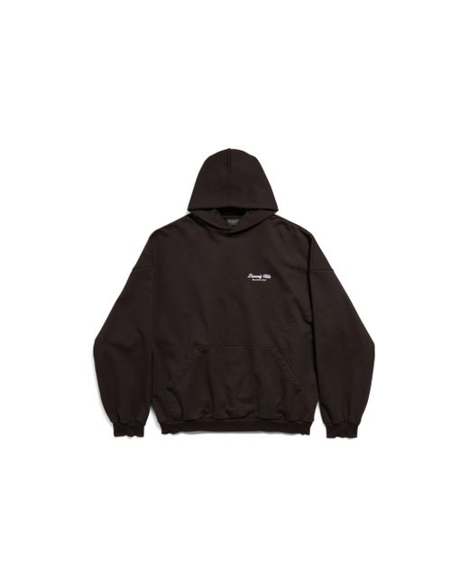 Balenciaga Black Beverly hills oversized hoodie