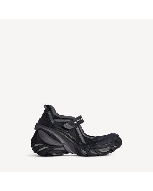 Balenciaga Black Hydra Mary Jane Sneaker