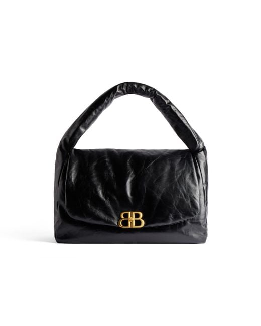 Balenciaga Black Monaco Large Sling Bag