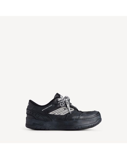 Balenciaga Blue Hamptons Platform Sneaker