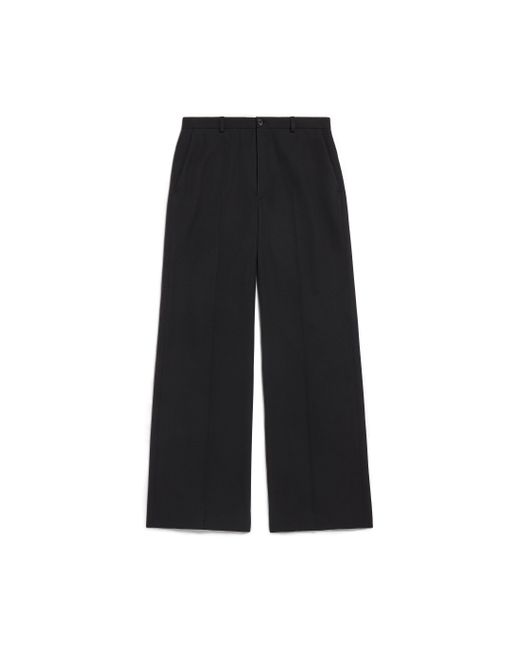 Pantaloni tailored regular fit di Balenciaga in Black