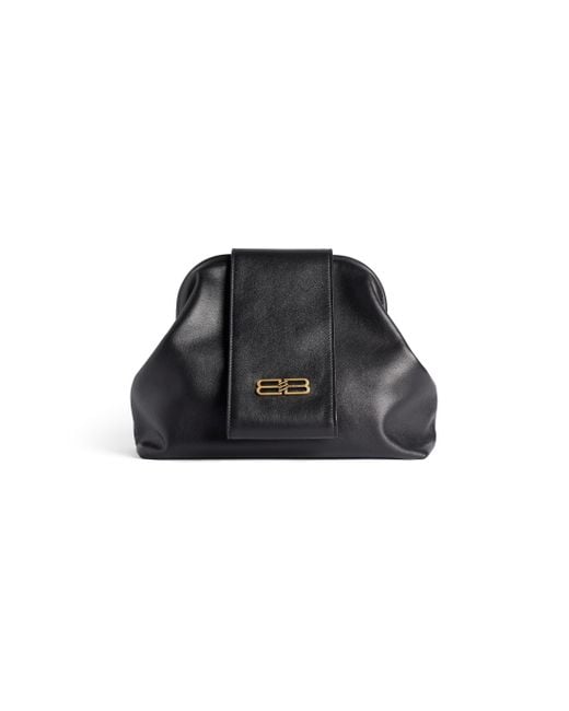 Balenciaga Black Handsfree Bag Medium With Handle