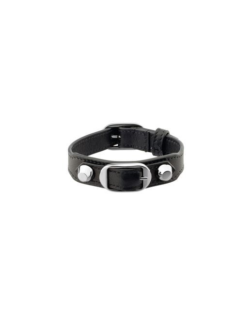 Bracciale City di Balenciaga in Black