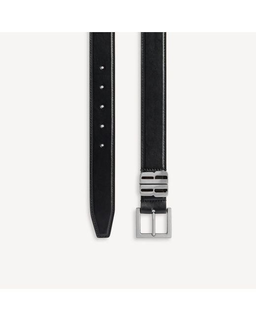 Balenciaga Black Bb Editor Belt for men