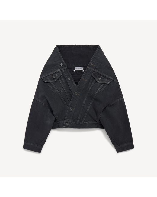 Balenciaga Black Wrap Jacket