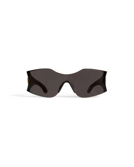 Gafas de sol hourglass mask Balenciaga de color Brown