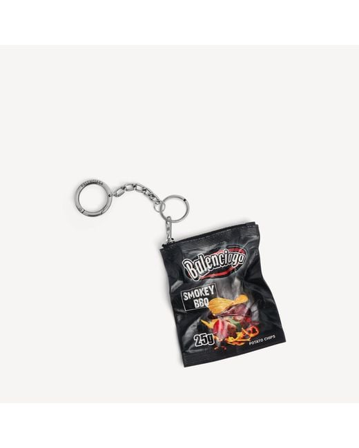 Balenciaga Black Charm/keychain Chips