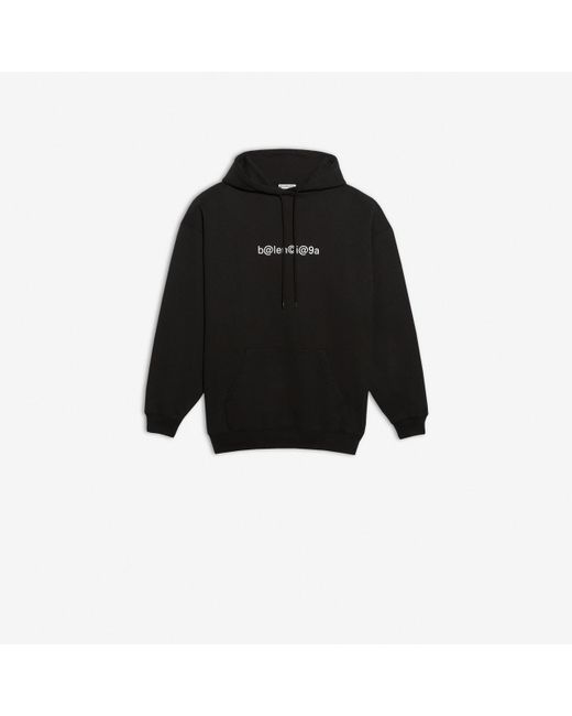 balenciaga black hoodie