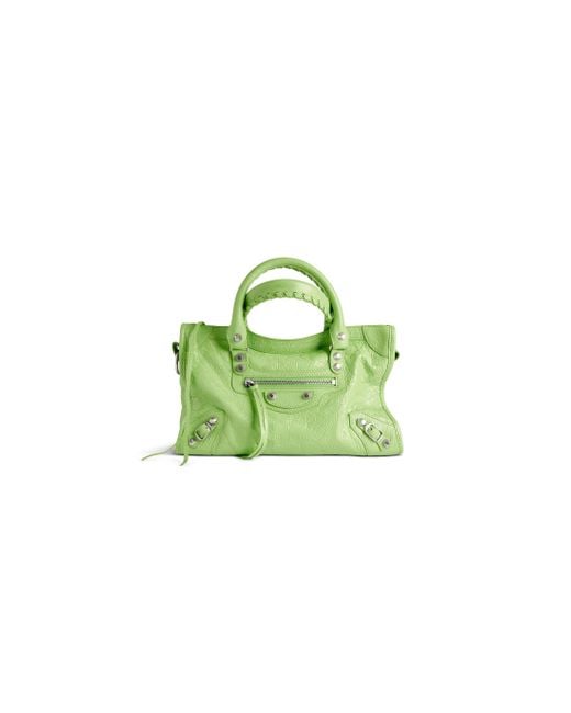 Balenciaga Green Le City Bag Small