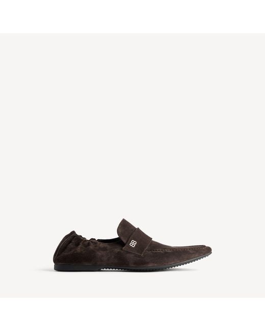 Balenciaga Brown Palermo Bb Loafer for men