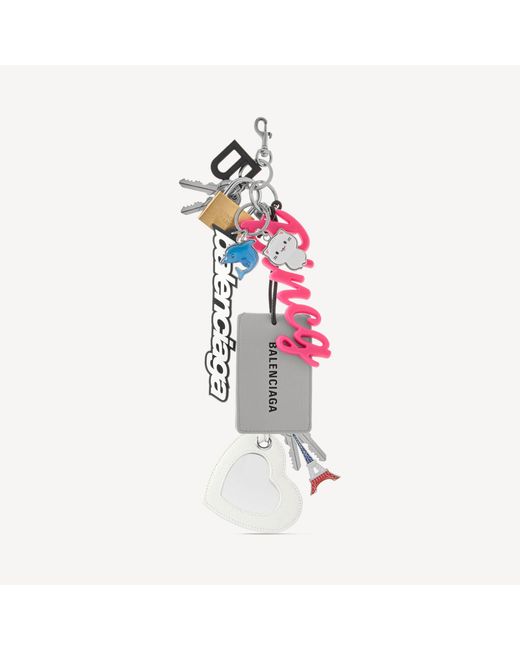 Balenciaga Red Turner Charm/Keychain