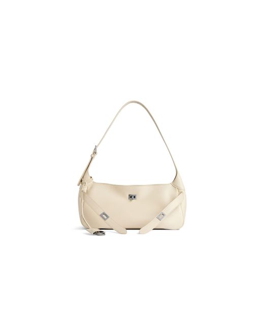 Borsa A Tracolla Bel Air Piccola di Balenciaga in White
