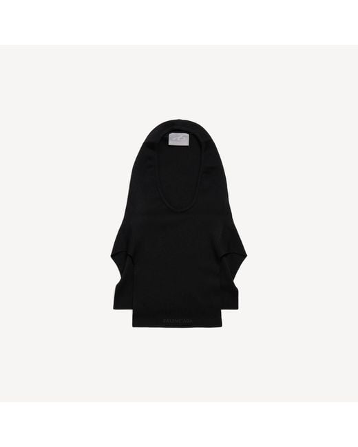 Balenciaga Black Techwear Hood