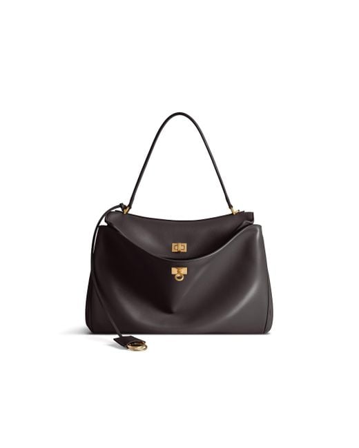 Balenciaga Black Rodeo Handbag Medium