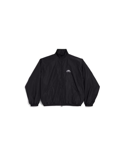 Balenciaga Black Tracksuit Jacke Medium Fit