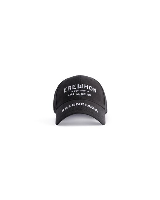 Balenciaga Black Erewhon® Los Angeles Cap