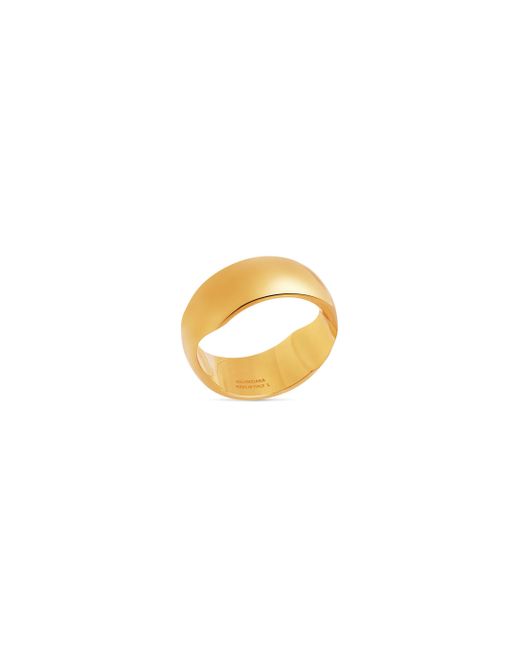Balenciaga Metallic Ring mit poliertem Finish
