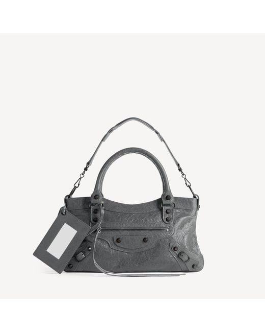 Balenciaga Gray Le City First Bag