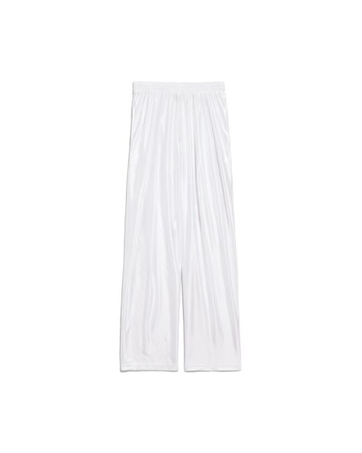 Balenciaga White baggy Sweatpants