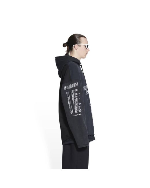 Upside Down Hoodie Oversized 