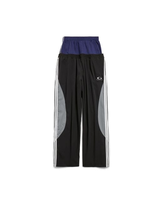 Balenciaga Blue Cut-up Tracksuit Pants for men