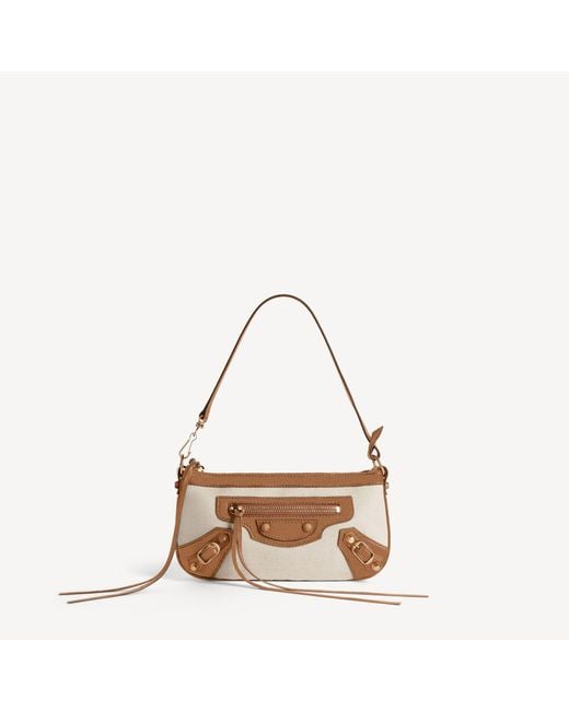 Balenciaga Natural Le City Pouch On Strap