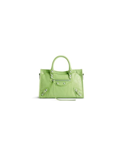 Balenciaga Green Le City Small Bag