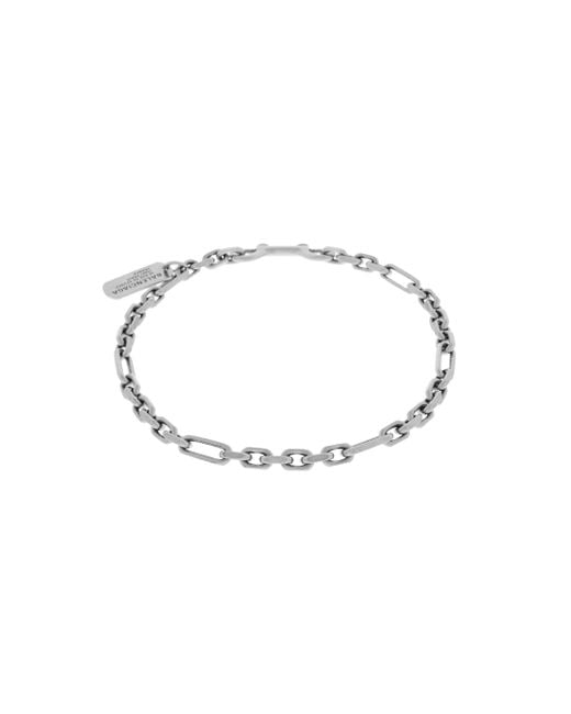 Balenciaga Metallic Tags Carabiner Necklace