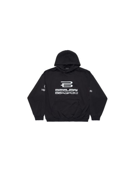 Balenciaga Black Ai generated medium fit hoodie