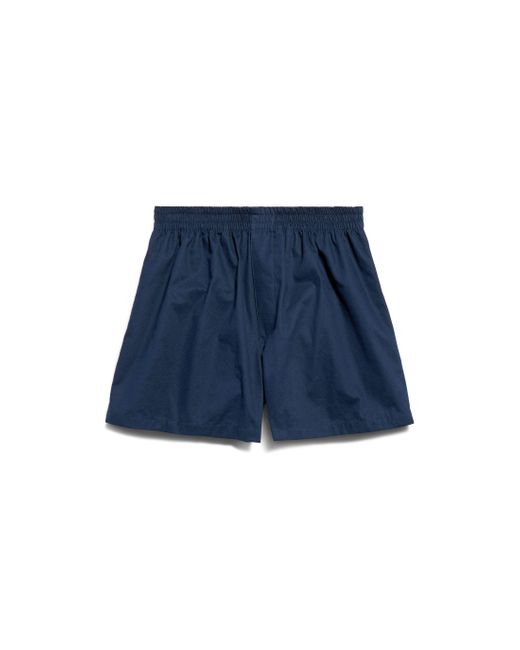 Balenciaga Blue Boxer Shorts for men