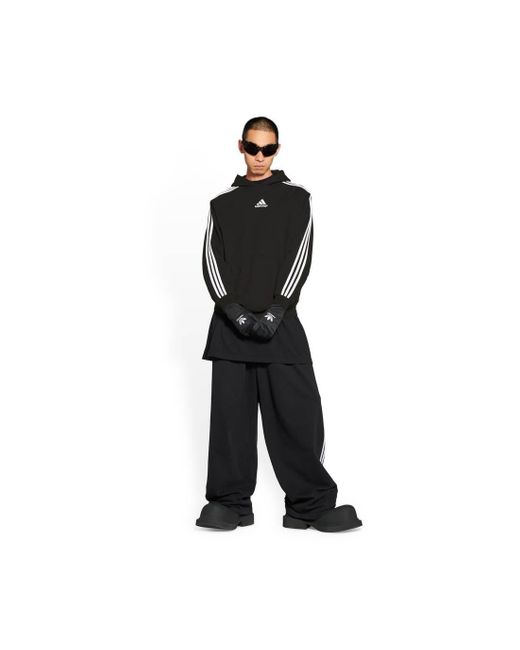 Balenciaga Black / Adidas Hoodie Small Fit for men