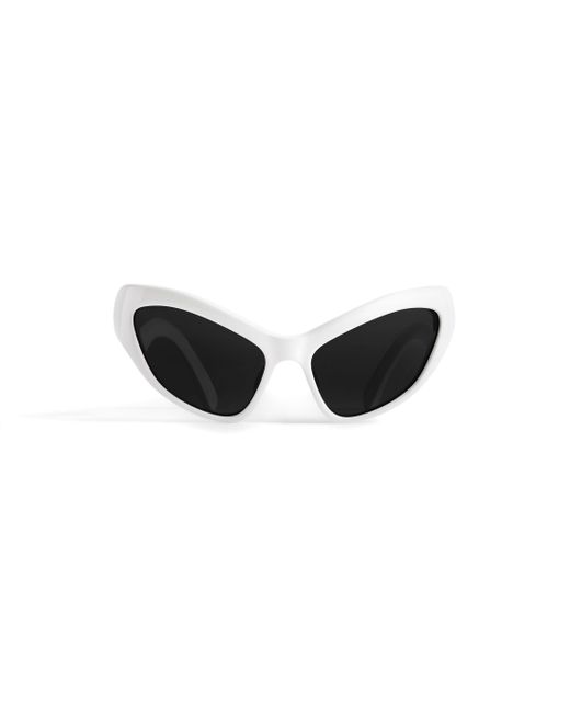 Gafas de sol hamptons cat Balenciaga de color Black