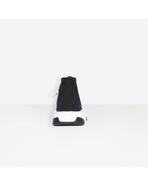 balenciaga speed trainers lace up black