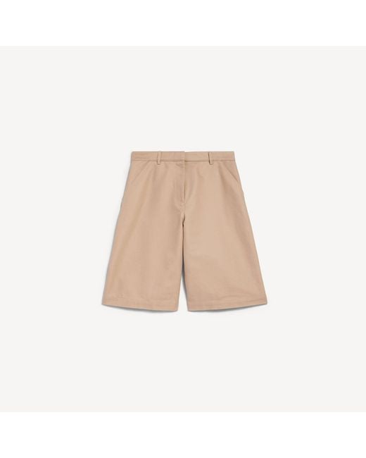 Balenciaga Natural Bermuda Shorts
