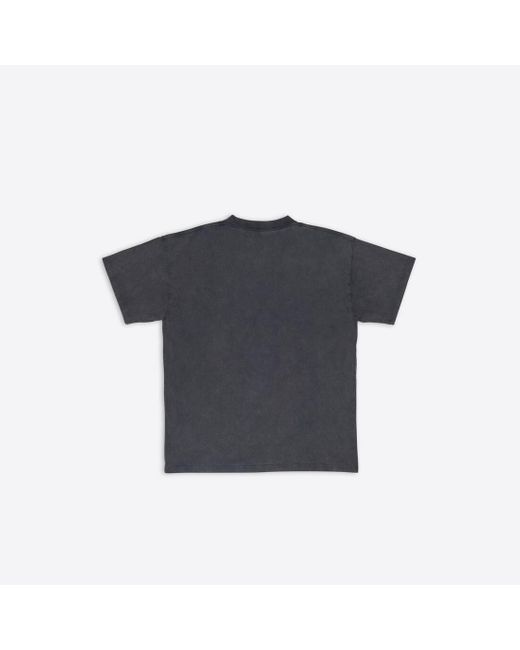 Balenciaga Cotton College 1917 T-shirt Medium Fit in Black - Lyst