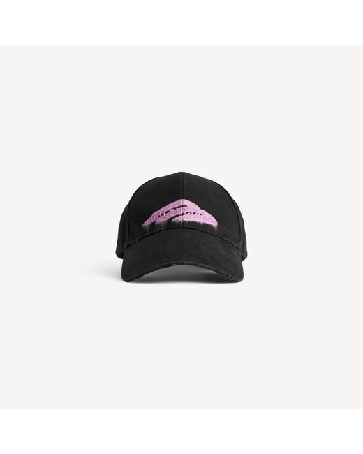Balenciaga Black Wet Brush Cap