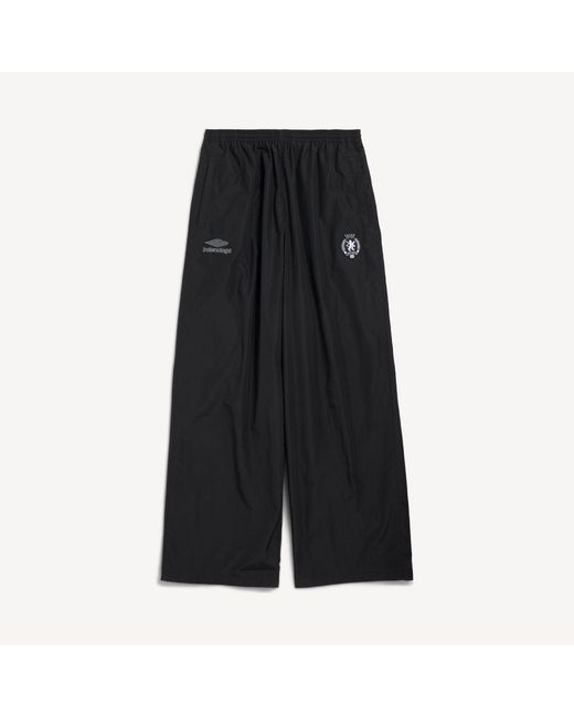 Balenciaga Black 3B Football Tracksuit Pants for men