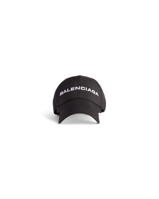 Balenciaga Black Logo Cap