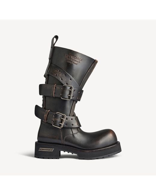 Balenciaga Black Venom High Boot