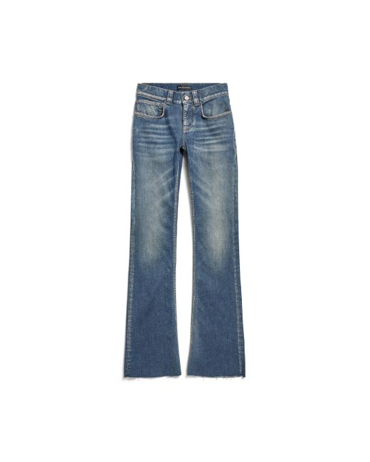 Balenciaga Blue Slim Fit Bootcut Pants