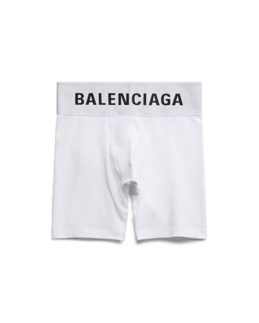Balenciaga Halbhoher boxer-slip in White für Herren