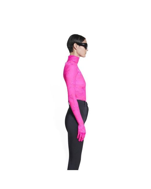 Balenciaga pink shop turtleneck