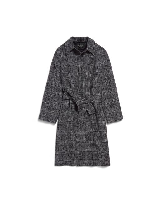 Cappotto Raglan One Layer di Balenciaga in Gray