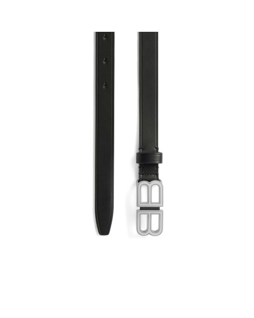 Cintura sottile bb hourglass di Balenciaga in Black