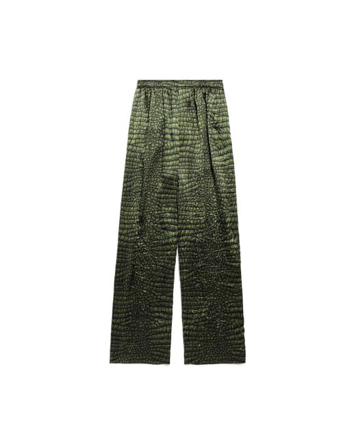 Balenciaga Green Pyjama Hose
