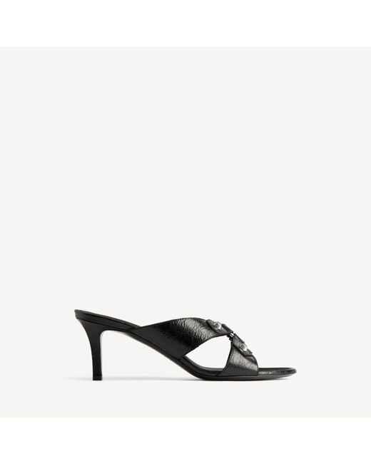 Balenciaga Black City Sandal