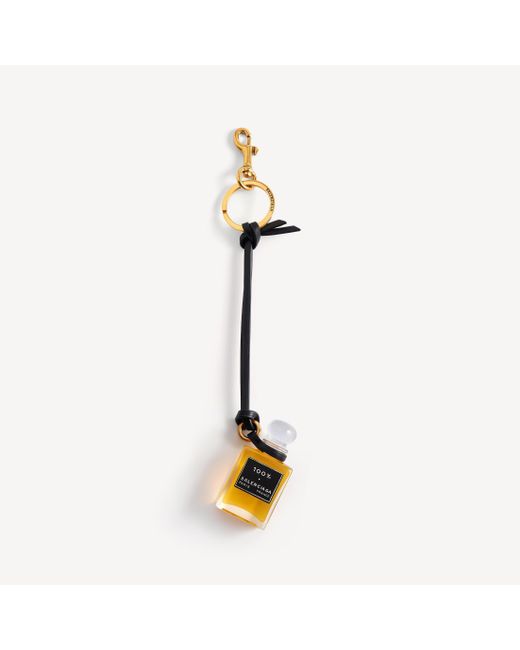 Charm Miniatura Flacone Fragrance di Balenciaga in Metallic