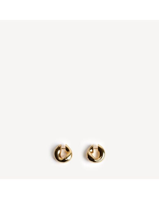 Balenciaga Metallic Eisa Xs Earrings