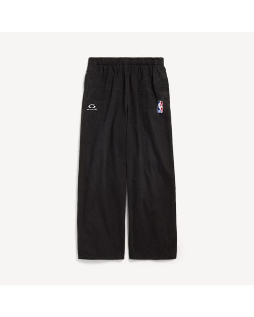 Balenciaga Black Nba Collaboration Pants for men