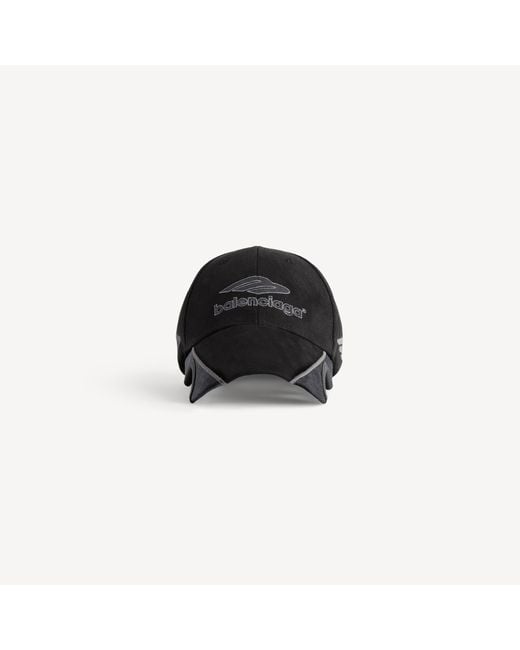 Balenciaga Black 3B Football Cap for men